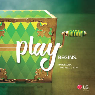 LG Electronics’ media invitation to the press day on Feb. 21 at the World Mobile Congress in Barcelona. [LG ELECTRONICS] 
