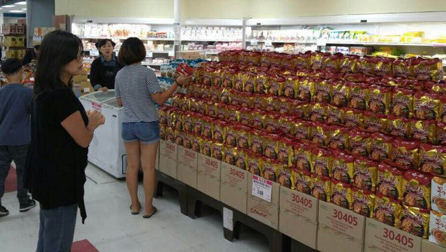 Pulmuone’s Yukal Ramen sold out after a few days since its release. 