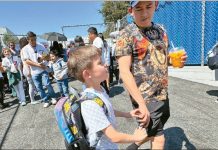 LAUSD Wage Deal Raises Budget Concerns as Annual Costs Surge by $1.2 Billion Students walking out of Wilton Place Elementary School after Los Angeles Unified School District reached a wage deal to avoid a strike in Los Angeles