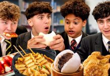 British Highschoolers try Korean Snacks for the first time!