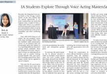 IA Students Explore Through Voice Acting Masterclass