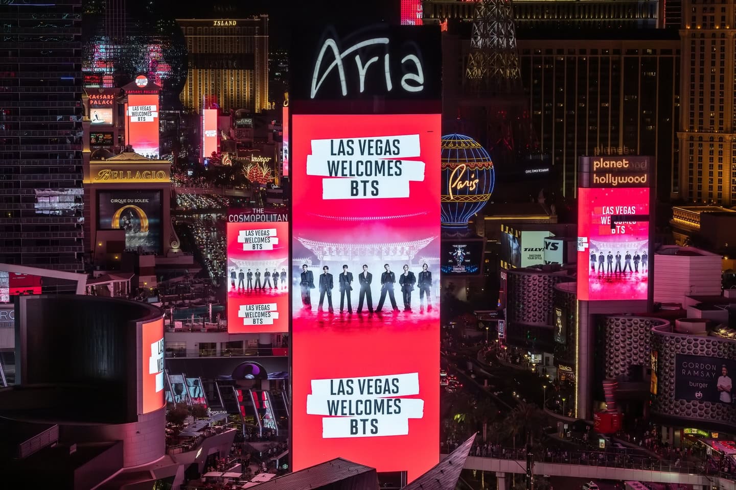 BTS Las Vegas Concert