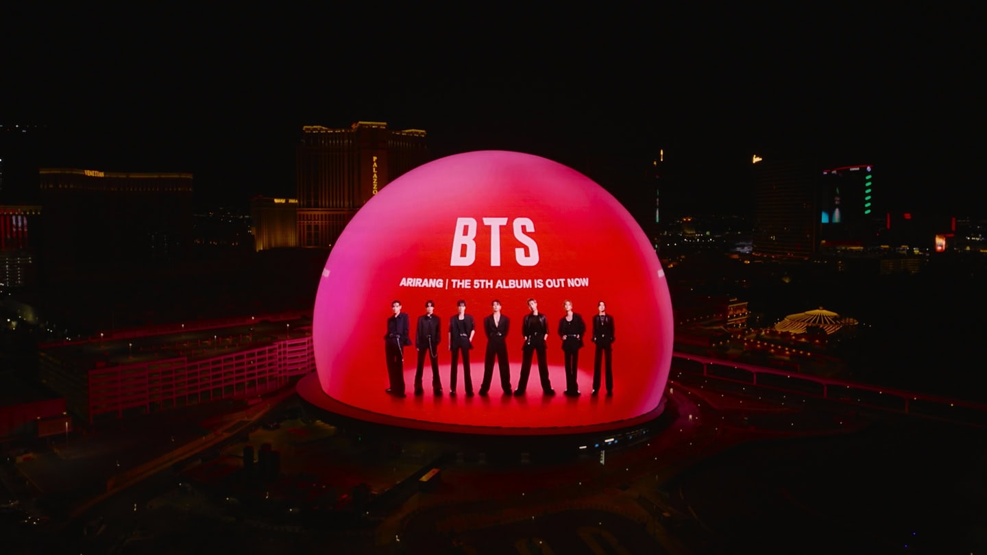 BTS Las Vegas Concert