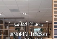 Natuzzi Memorial Day SALE up to 50% OFF