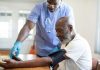 Medi-Cal Eligibility Review Raises Coverage Fears a doctor checking a patient's blood pressure