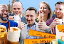 British Office Workers experience Korean “Mix-Coffee”!!