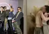 Fan Asks for Salary Advance, Gets BTS Singapore Concert VIP Ticket Instead! Left: BTS; Right: A screen capture from Yvonne Lareina Lee's Instagram, in which she shares a hug with her domestic helper Nant Lah Sann Hie after Lee surprises her with a BTS concert ticket BIGHIT MUSIC/SCREEN CAPTURE