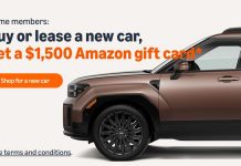 Get a $1,500 Amazon Gift Card with New Car Purchase from Amazon Autos Amazon Autos