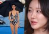 Han Groo Monokini Fashion Stuns Fans: Star Enjoys Summer Pool Party Han Groo monokini fashion