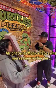 TMNT Pizza Santa Monica