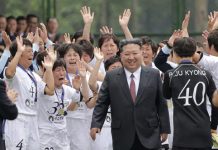 Tears for the Leader: North Korea Naegohyang Women’s FC Weeps for Kim