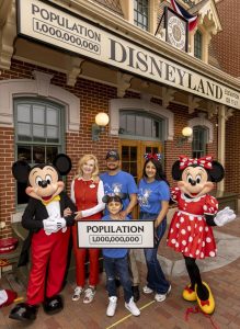 Disneyland 1 Billionth Guest