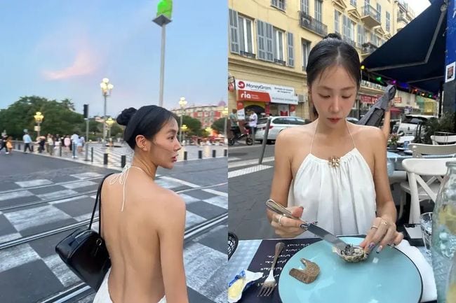 Soyou backless dress Paris