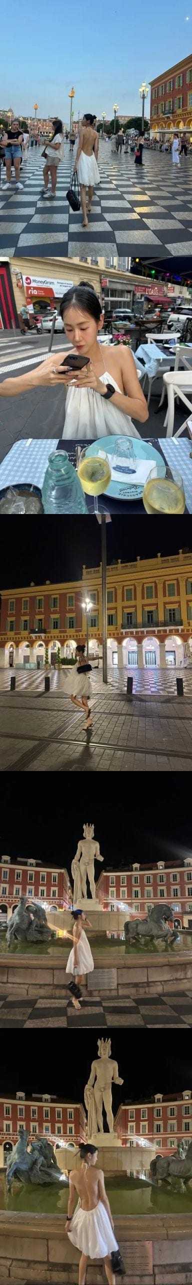 Soyou backless dress Paris