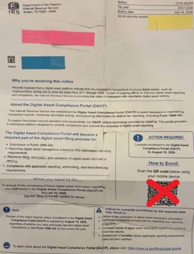 IRS crypto scam