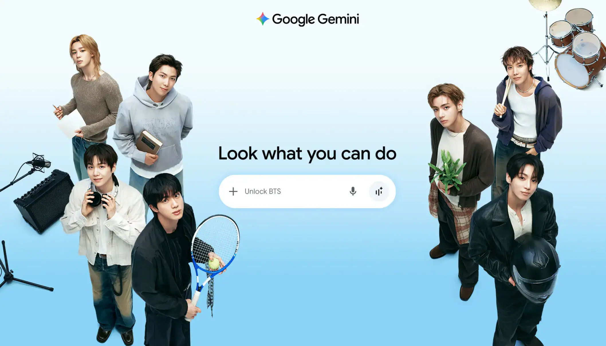 BTS Google Gemini