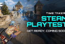 Incorporating 1st CBT Feedback: ‘Time Takers’ Announces Global Steam Playtest