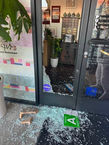 J Korean restaurant burglary