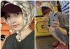 IU daily fashion — Rocking G-Dragon Vibe with Bold Scarf Look IU daily fashion