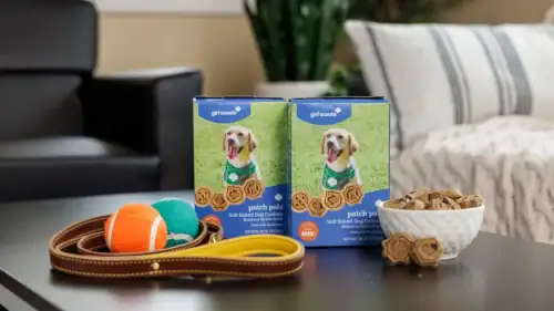 Girl Scout Dog Cookies