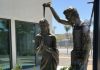 bronze Jesus statue stolen โ $50K Artwork Cut Down in California bronze Jesus statue stolen