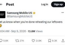“Reheating Leftovers?” Samsung Trolls Foldable iPhone Duo Launch! Foldable iPhone Duo Samsung Trolls