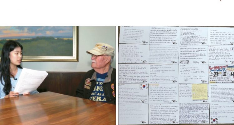 Korean War veteran moved by 14-year-old's letters
