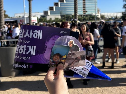 BTS concert in Los Angeles