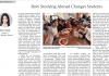 How Studying Abroad Changes Students