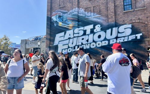 Fast & Furious roller coaster