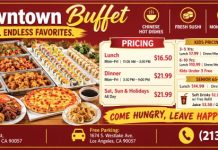 LA Downtown Buffet — Global Flavors & 10% Off Discount LA Downtown Buffet