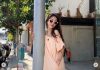 Lee Ji-ah — 48-Year-Old Star Stuns in Mini Dress and Sliders Lee Ji-ah