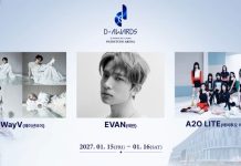 D Awards 2027 — WayV, EVAN & A2O LITE Join European K-Pop Lineup D Awards 2027