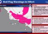 Southern California wildfires β Santa Ana Winds Trigger Red Flag Warning and Threaten 245,000 Outages Southern California wildfires