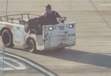 John Wayne Airport — 26-Year-Old Man Arrested After Stealing Tug John Wayne Airport
