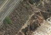 Laguna Beach PCH — Coastal Highway Lane Closed Due to Severe Cliff Cracks Laguna Beach PCH