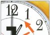 Daylight Saving Time end β Fall Back 1 Hour on November 1 Daylight Saving Time end