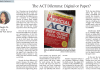 The ACT Dilemma: Digital or Paper?